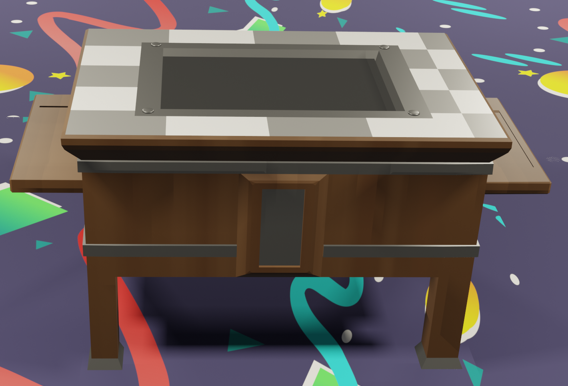 A render of an arcade table